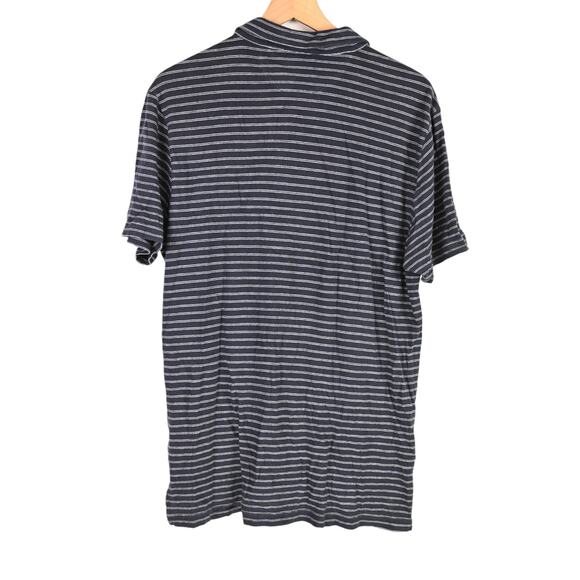 Faherty Striped Cotton Polo, large - Picture 5 of 6
